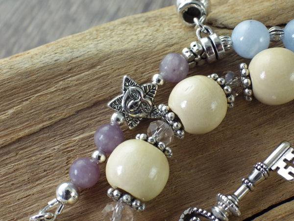 Goddess Hekate Pagan Prayer Beads