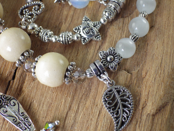 Goddess Hekate Pagan Prayer Beads