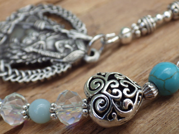 Norse Goddess Freya Wiccan Prayer Beads