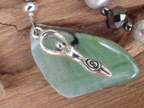 Dark Goddess Lilith Pagan Prayer Beads