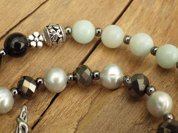 Dark Goddess Lilith Pagan Prayer Beads