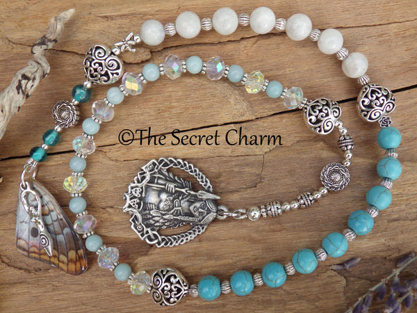 Norse Goddess Freya Wiccan Prayer Beads