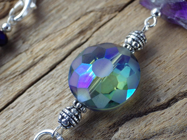 Death Moth Crystal Witches Pendulum, Divination Tool, Amethyst Gemstone Scrying Pendulum, Dowsing Pendant Pagan Wiccan Witchcore Witchy Gift