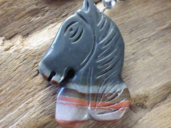 Goddess Rhiannon Epona Prayer Mala, Pocket Pagan Prayer Beads, Affirmation Meditation Beads, Worry Beads, Wiccan Rosary, Spiritual Gift