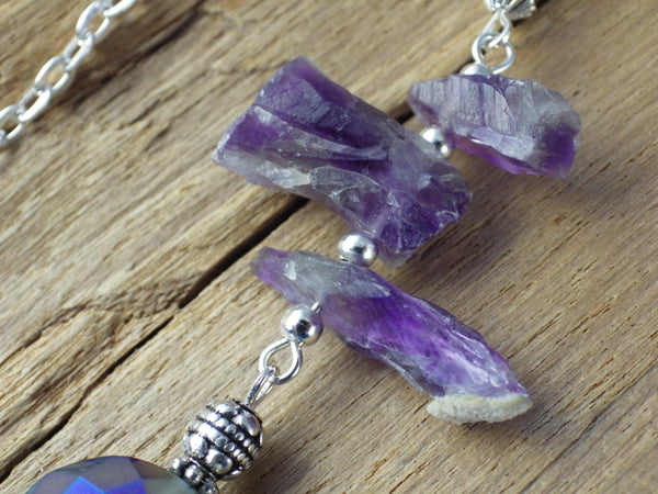 Death Moth Crystal Witches Pendulum, Divination Tool, Amethyst Gemstone Scrying Pendulum, Dowsing Pendant Pagan Wiccan Witchcore Witchy Gift
