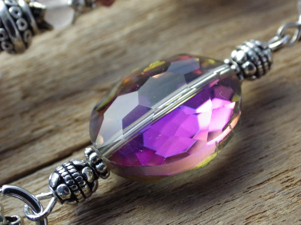 Divination Pendulum, Rose Quartz Scrying Pendant, One Of A Kind Handmade Pagan Dowsing Tool, Wiccan Witchcore Witchy Gift, UK Seller Shop