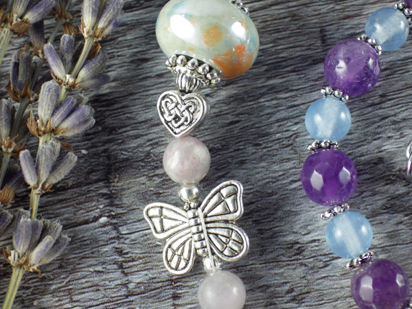 Celtic Goddess Aine Pagan Prayer Beads