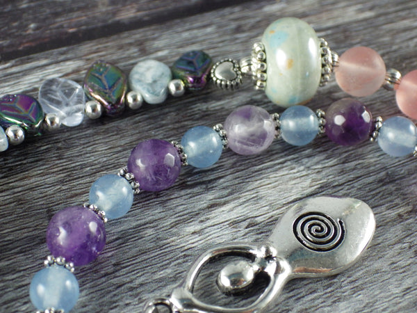 Celtic Goddess Aine Pagan Prayer Beads