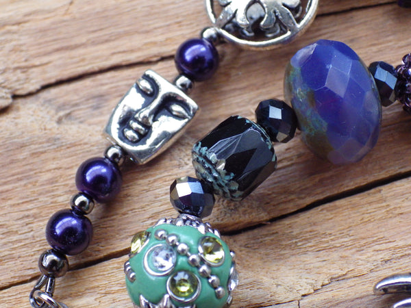 Goddess Badb Pagan Prayer Beads