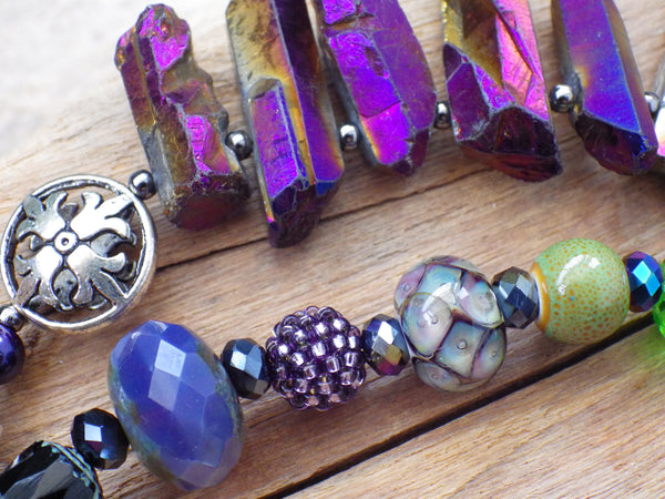 Goddess Badb Pagan Prayer Beads