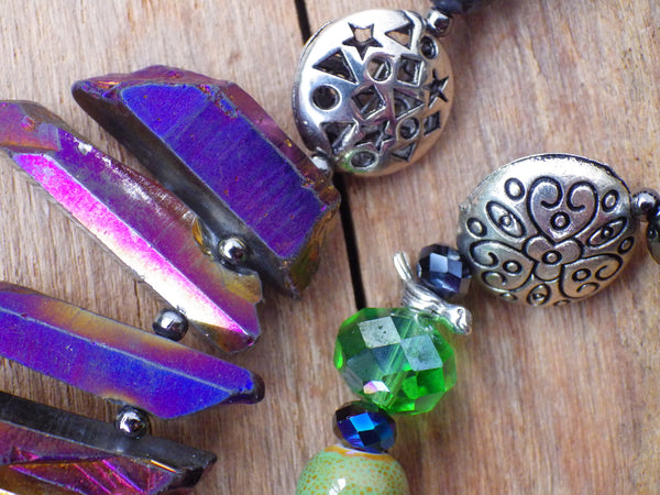 Goddess Badb Pagan Prayer Beads