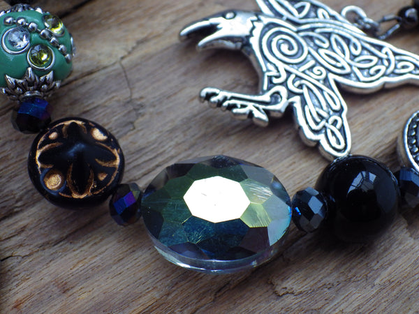 Goddess Badb Pagan Prayer Beads