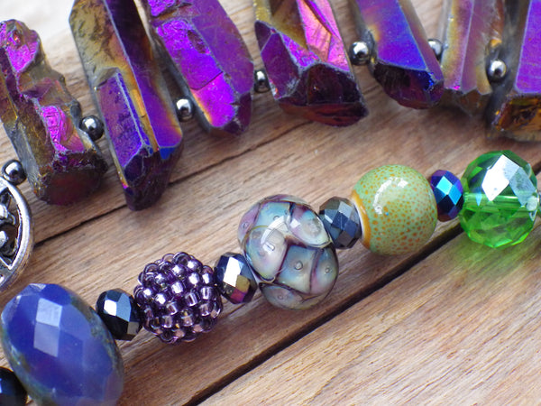 Goddess Badb Pagan Prayer Beads