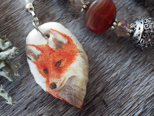 Totem Fox Prayer Beads