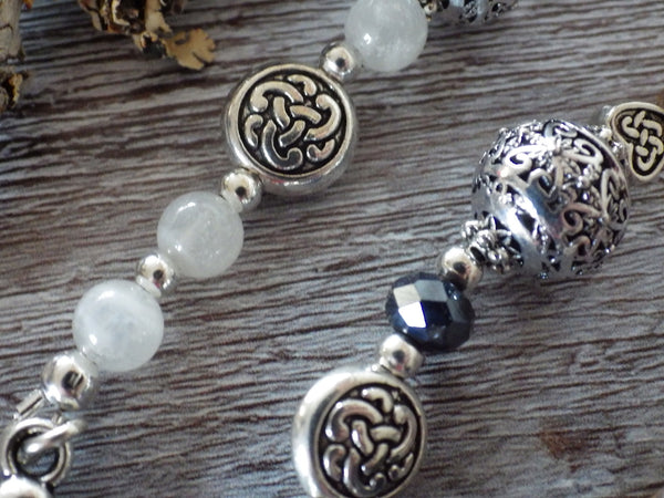 Celtic Fire Goddess Brighid Pagan Prayer Beads