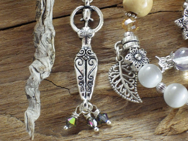 Goddess Hekate Pagan Prayer Beads