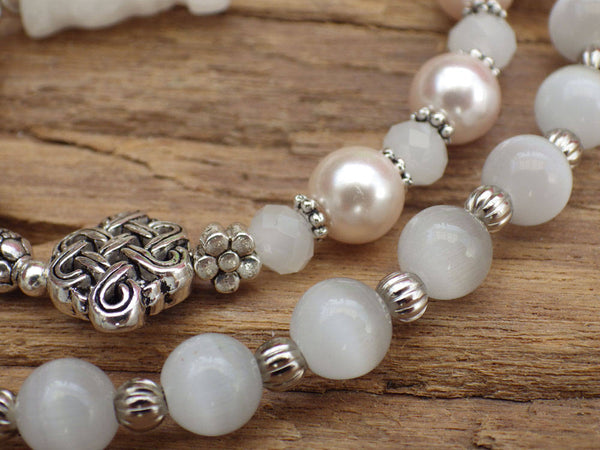 Owl Goddess Minerva / Athena Prayer Beads