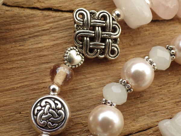 Owl Goddess Minerva / Athena Prayer Beads