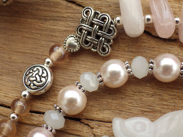 Owl Goddess Minerva / Athena Prayer Beads