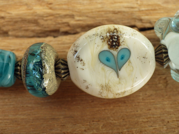 Lammas Harvest Pocket Prayer Beads OOAK