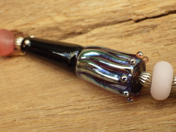 Lilith Garnet Pocket Prayer Beads OOAK