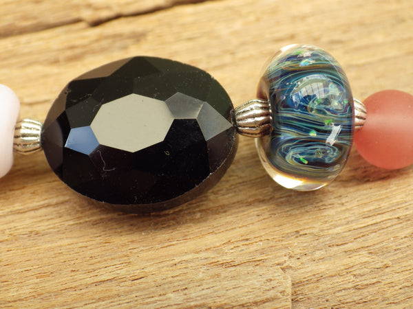 Lilith Garnet Pocket Prayer Beads OOAK