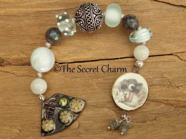 Arctic Fox Pocket Prayer Beads