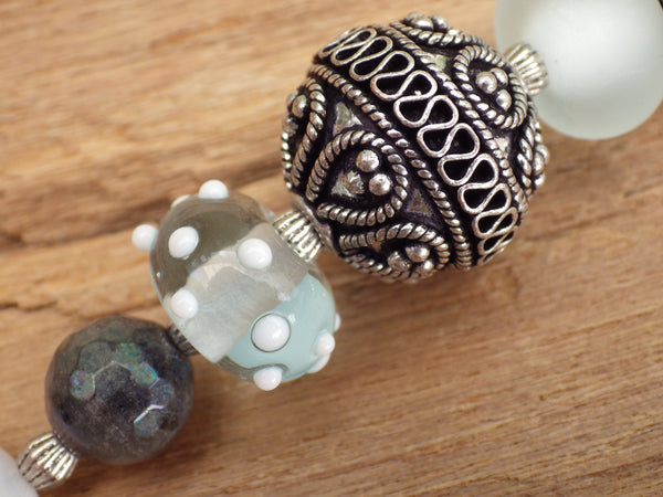 Arctic Fox Pocket Prayer Beads