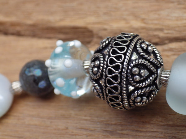 Arctic Fox Pocket Prayer Beads