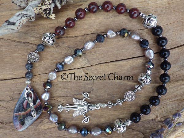 Goddess Lilith Meditation Beads