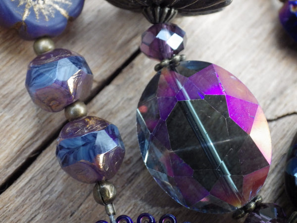 Goddess Hekate Meditation Beads OOAK