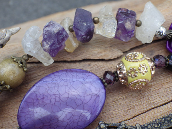 Goddess Hekate Meditation Beads OOAK