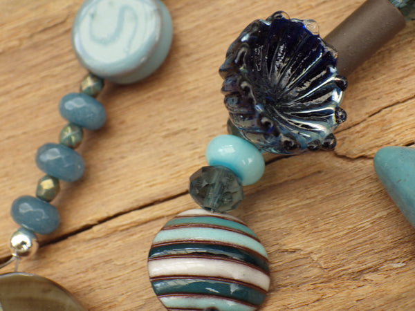 Goddess Morgan Le Fay Sterling Silver Prayer Beads OOAK