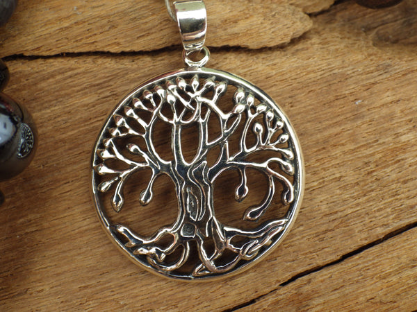 Sterling Silver & Sapphire Pagan Prayer Beads 'As Above, So Below' OOAK