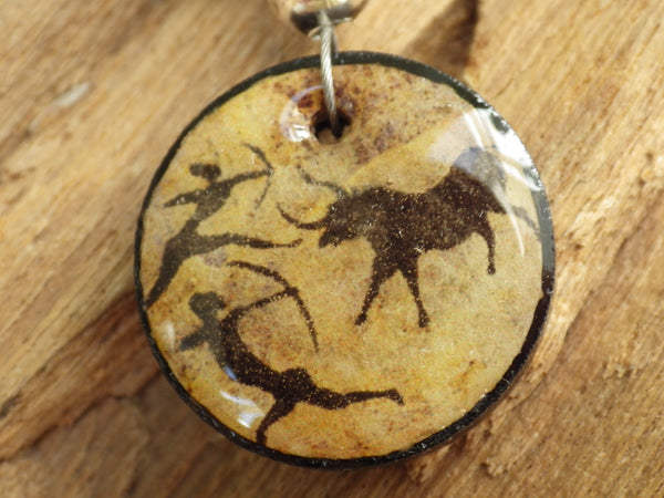 Goddess Of The Hunt Pagan Prayer Beads OOAK