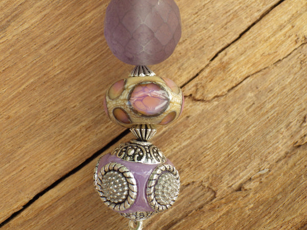 Goddess Hekate Pocket Pagan Prayer Beads OOAK