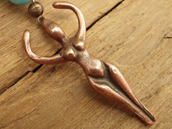 Lammas Harvest Pocket Prayer Beads OOAK