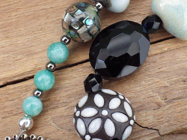 Norse Goddess Freya Sterling Silver Prayer Beads OOAK