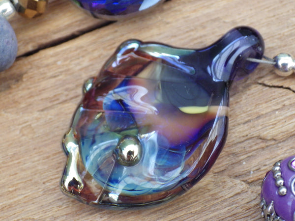 Eqyptian Goddess Isis Sterling Pagan Prayer Beads OOAK