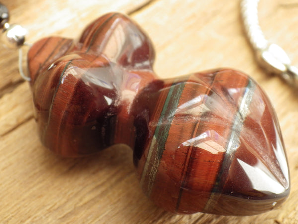 Lilith Garnet Pocket Prayer Beads OOAK