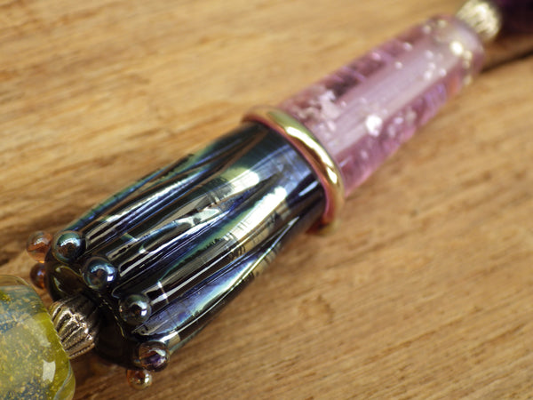 Triple Moon Goddess Hecate Pocket Prayer Beads