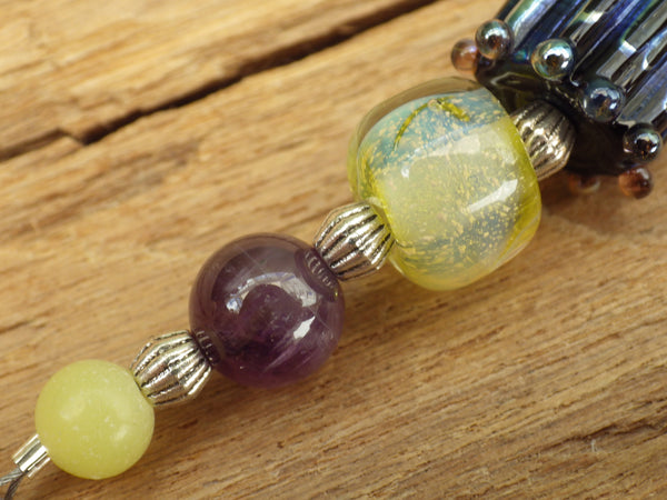 Triple Moon Goddess Hecate Pocket Prayer Beads