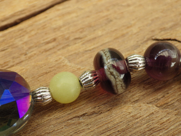 Triple Moon Goddess Hecate Pocket Prayer Beads