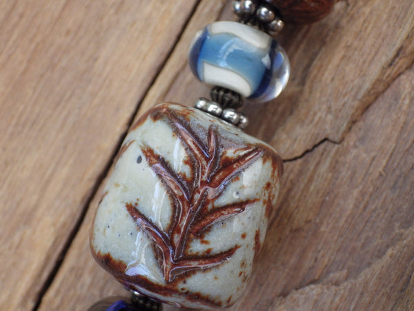 Spirit Fox Pocket Prayer Mala OOAK