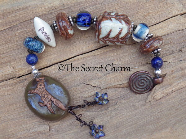 Spirit Fox Pocket Prayer Mala OOAK