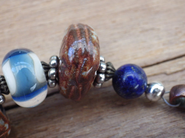 Spirit Fox Pocket Prayer Mala OOAK