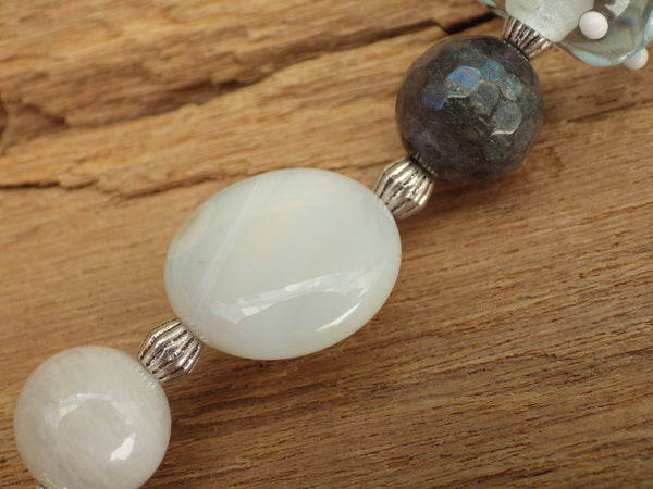 Arctic Fox Pocket Prayer Beads