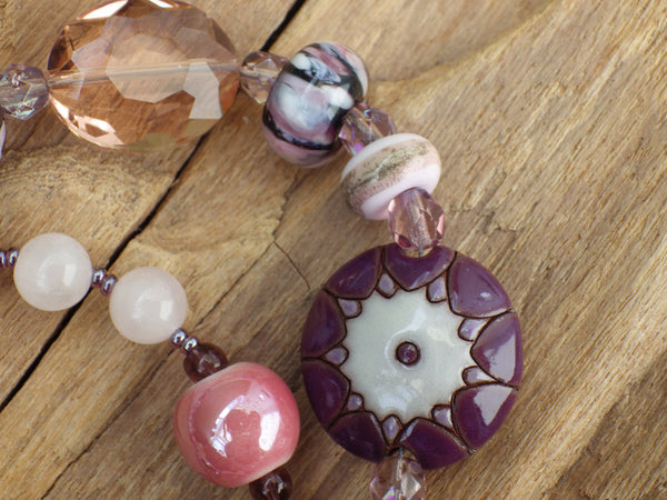 Morgan Le Fay Sterling Silver Pagan Rosary OOAK