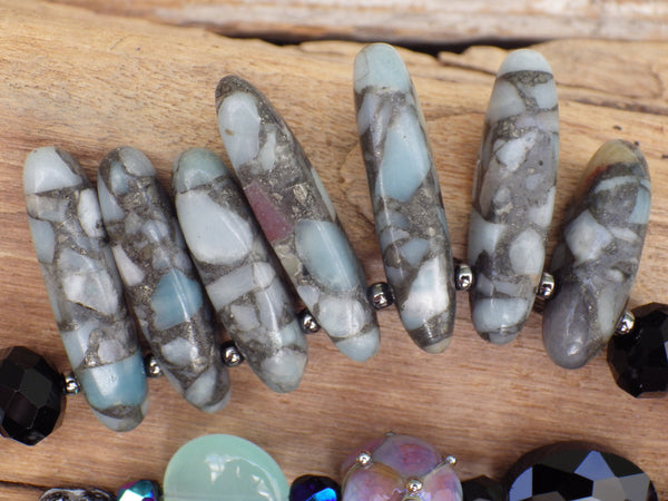 Celtic Goddess Aine Sterling Silver Prayer Beads OOAK