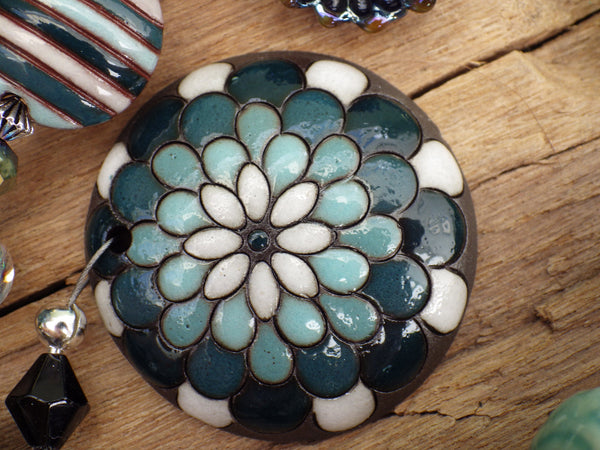 Morgan Le Fay Sea Siren Prayer Beads OOAK